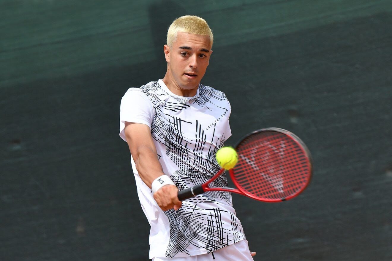 Il pugliese Pierluigi Basile è agli ottavi del Trofeo Bonfiglio. Affronterà Jagger Leach (foto Francesco Panunzio)