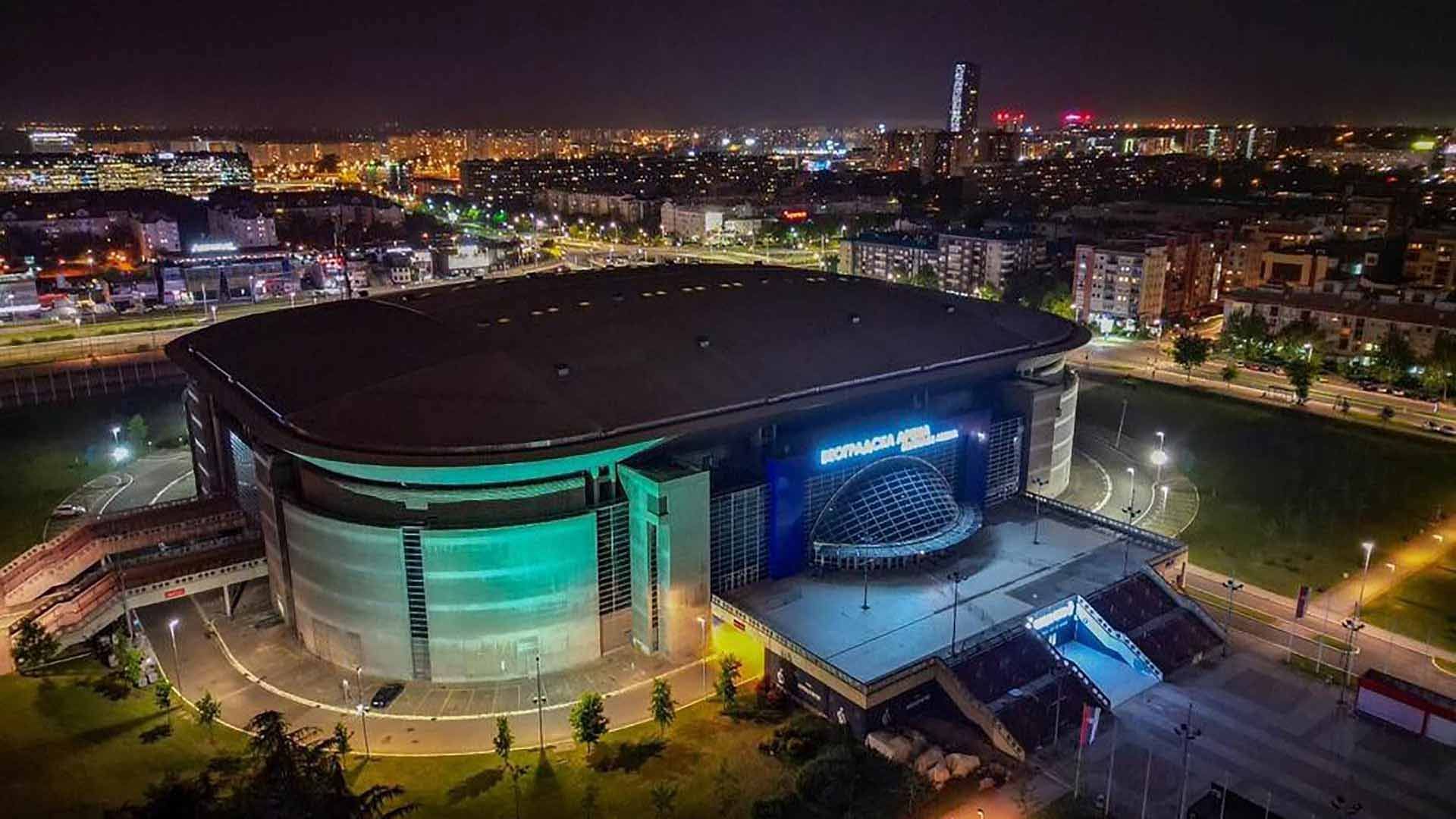 La Belgrade Arena, impianto dove si disputerà il torneo