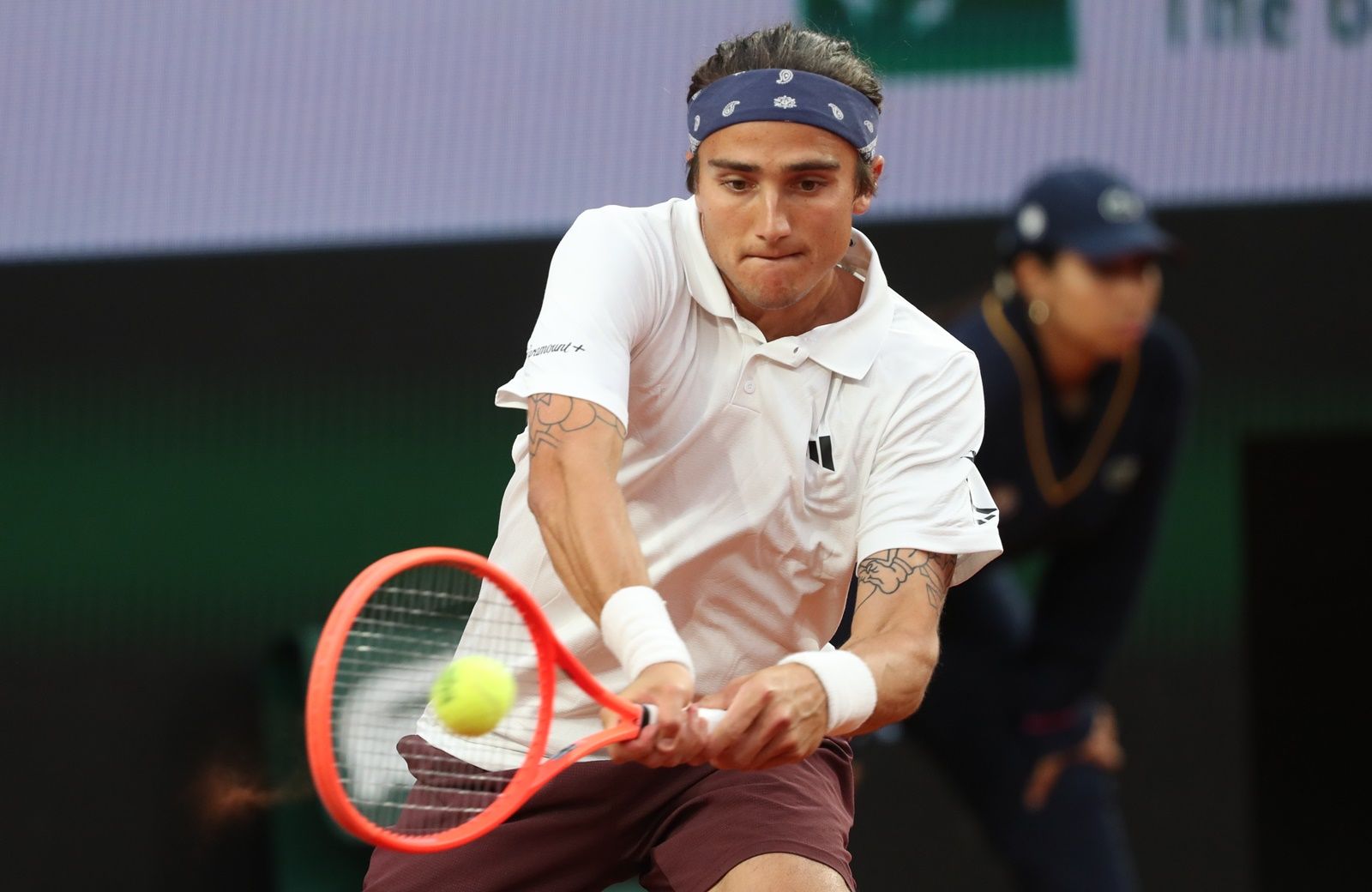 Mattia Bellucci a Parigi (foto Patrick Boren)