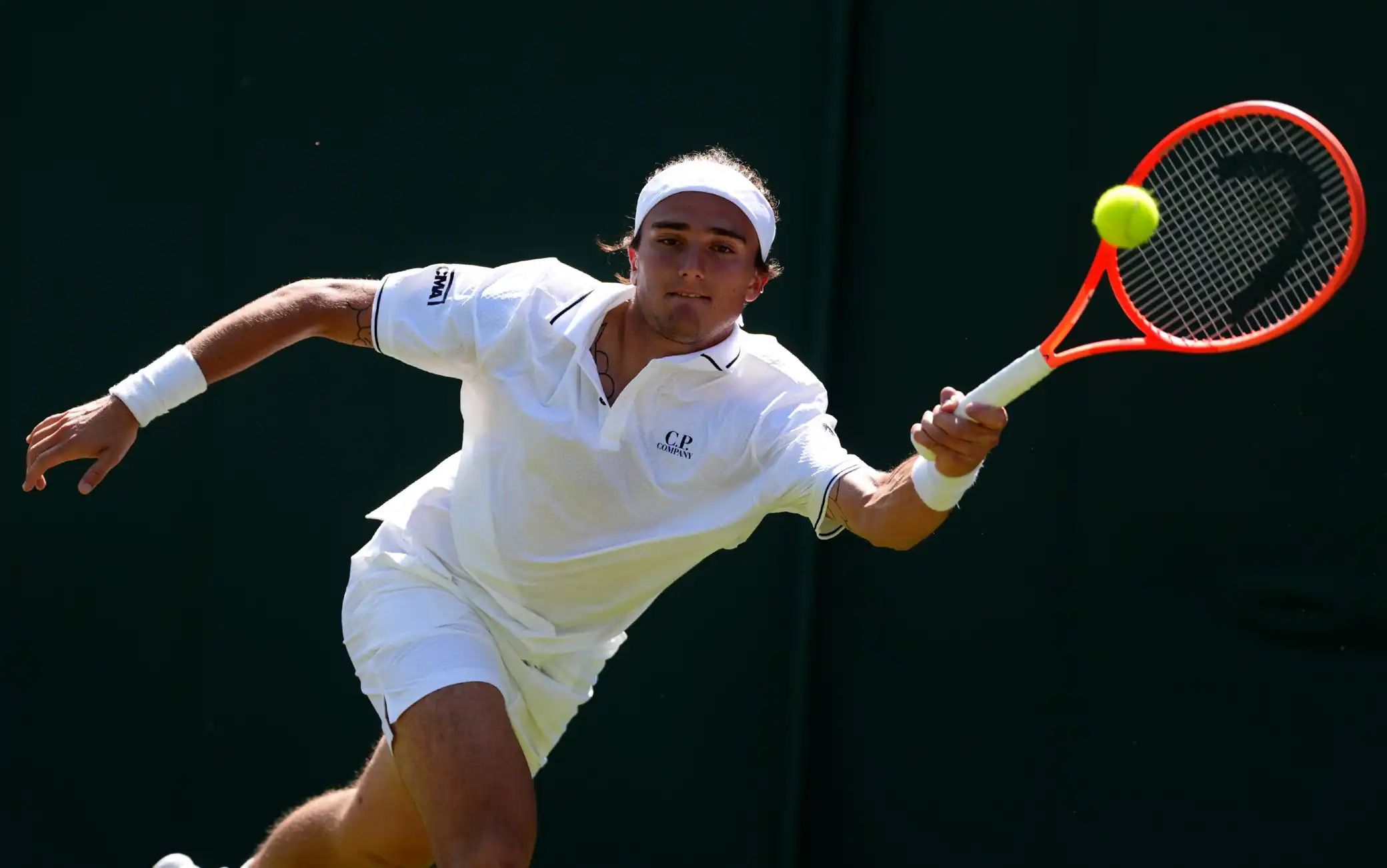 Mattia Bellucci a Wimbledon