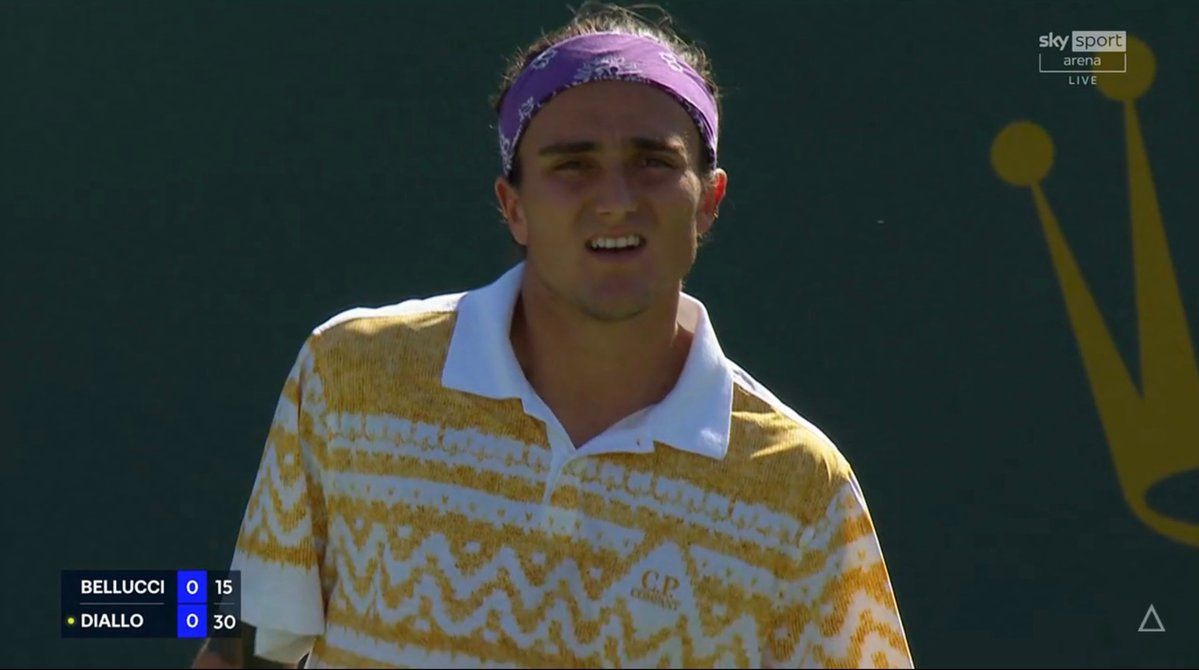 Mattia Bellucci nella foto