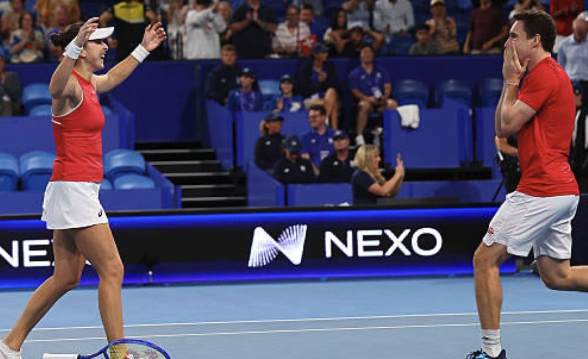 Bencic e Paul trascinano la Svizzera in semifinale alla United Cup - Foto getty images