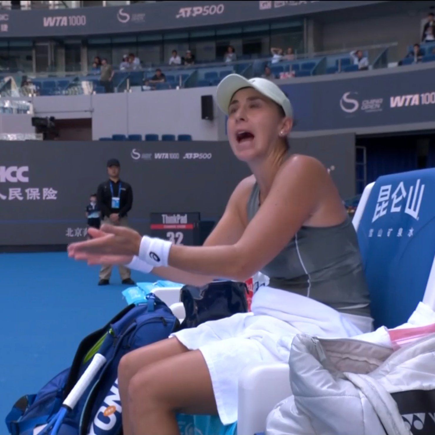 Belinda Bencic nella foto