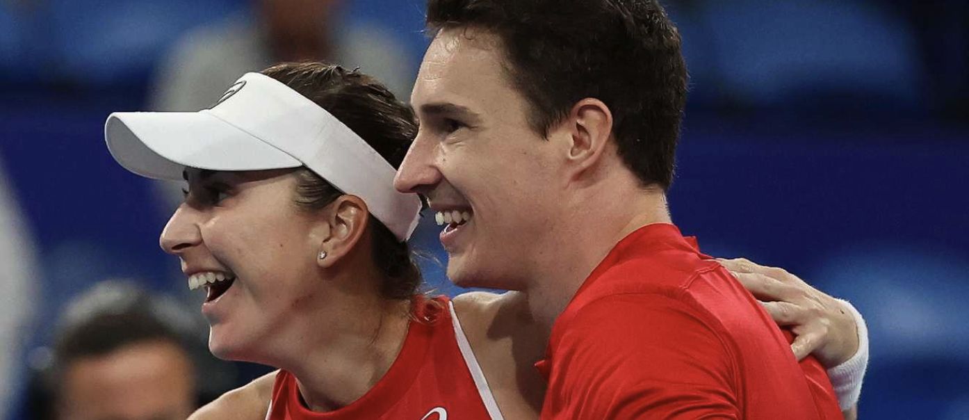 Belinda Bencic e Jakub Paul - Foto Getty Images