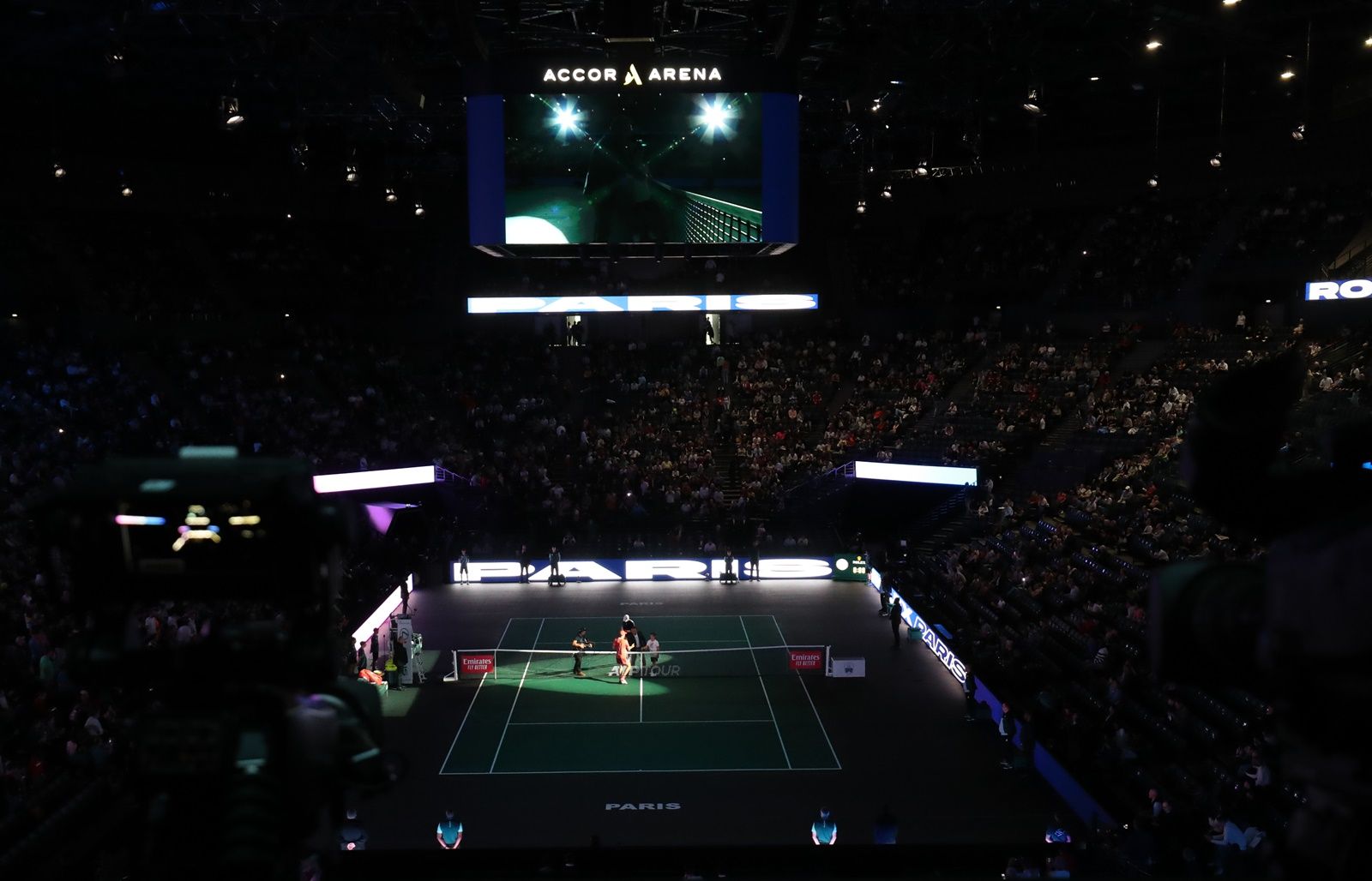 Lo stadio di Parigi Bercy - Foto Patrick Boren