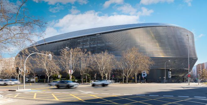 Il Santiago Bernab&eacute;u a Madrid