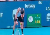 Matteo Berrettini vicino allo svenimento nel match contro Andy Murray a Miami (Video)