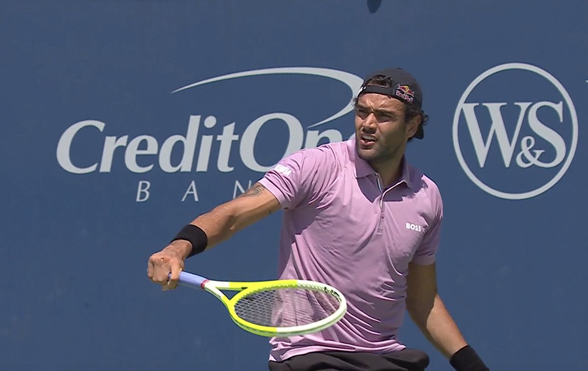 Matteo Berrettini a Cincinnati