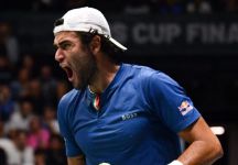 Davis Cup: Berrettini batte Fonseca in due set, primo punto per l’Italia contro il Brasile