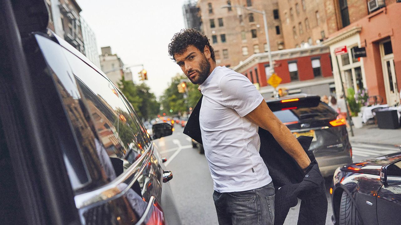 Matteo Berrettini in uno degli scatti realizzati da Marie Claire Argentina