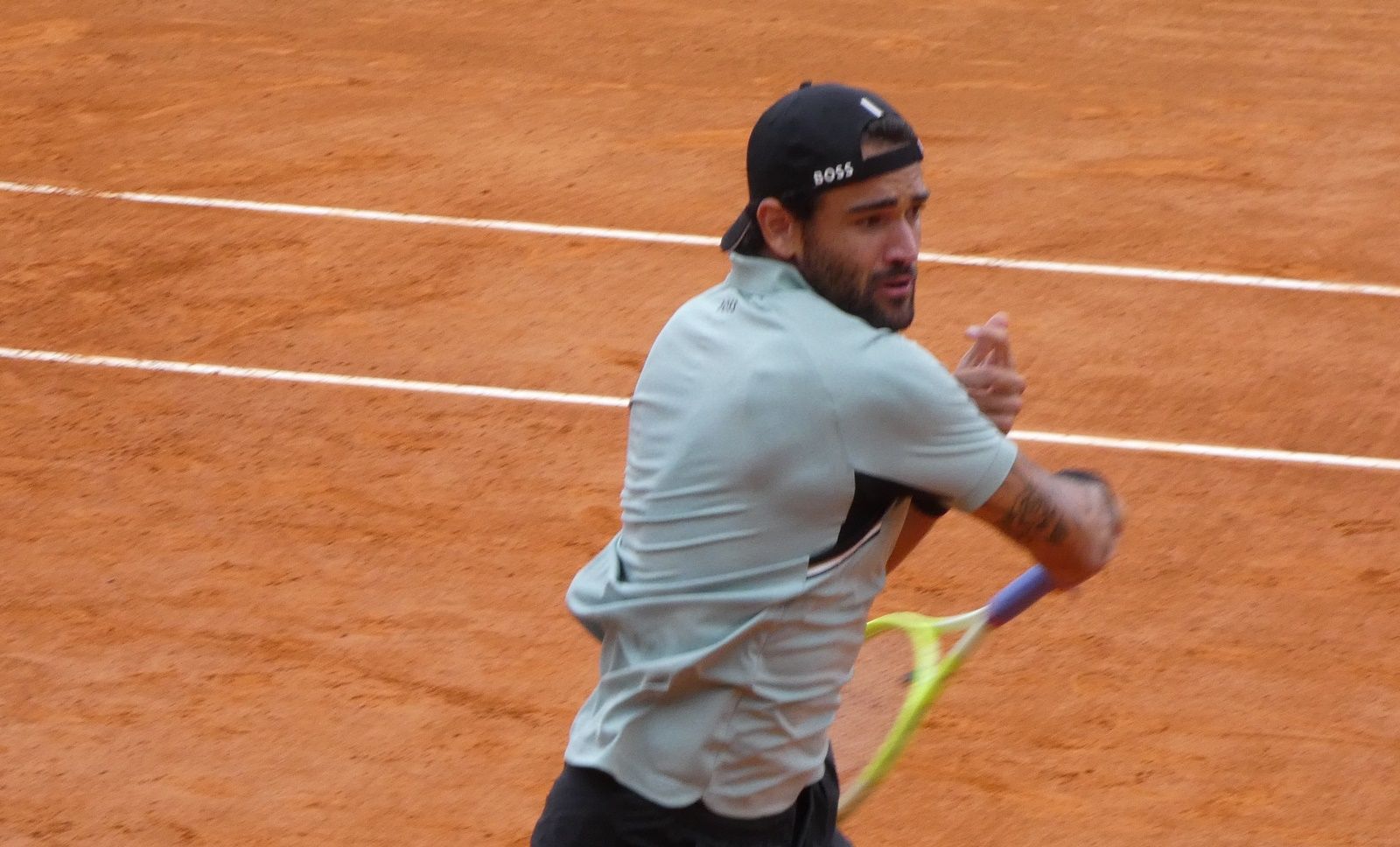Matteo Berrettini (foto Patrick Boren)