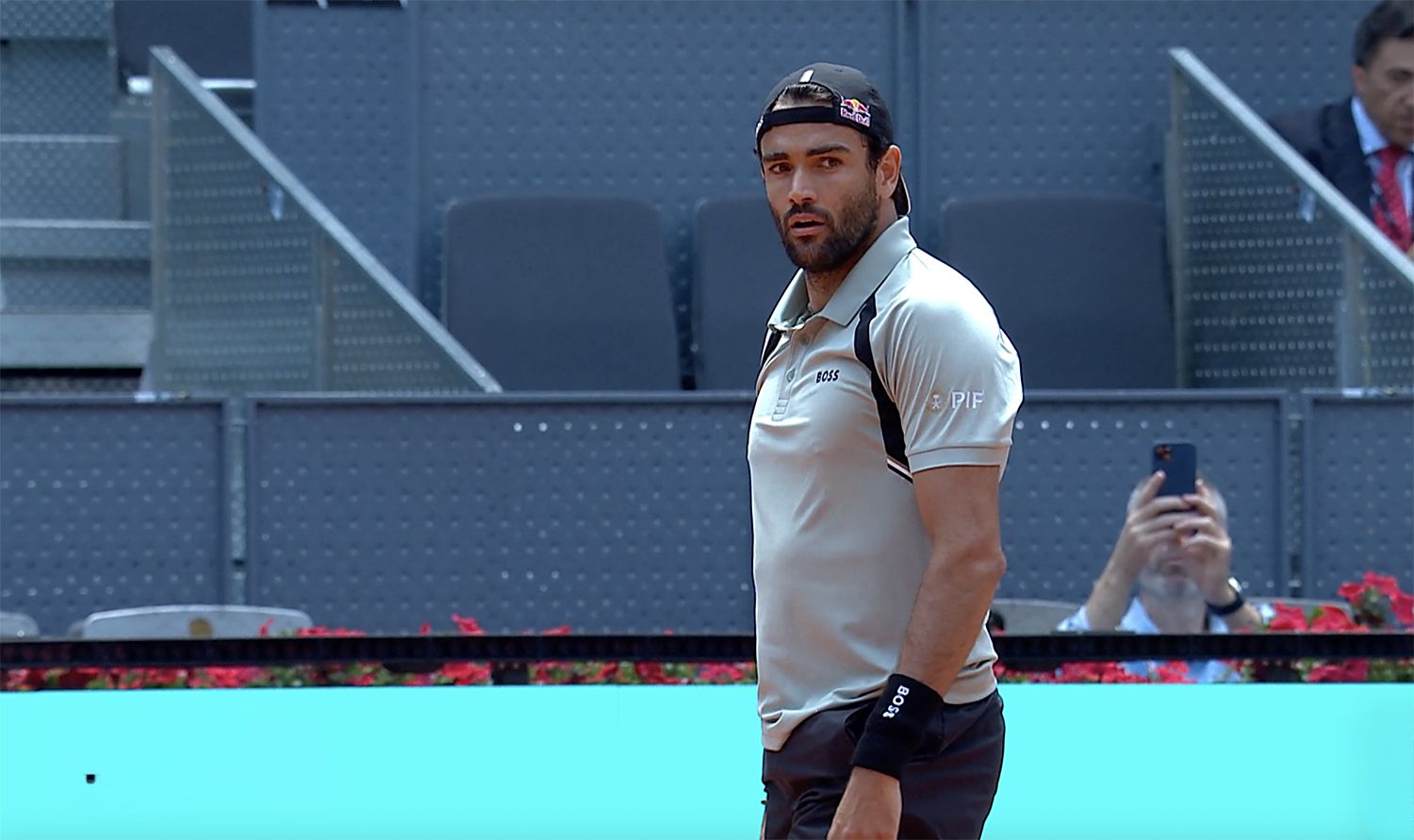 Matteo Berrettini a Madrid 2026