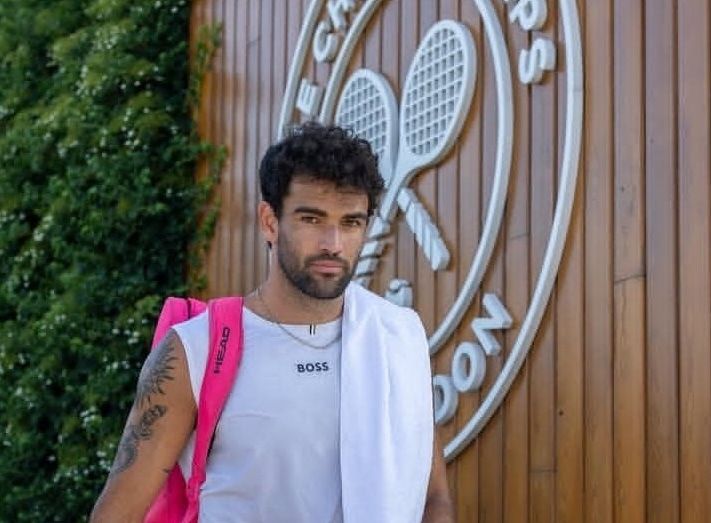 Matteo Berrettini a Wimbledon