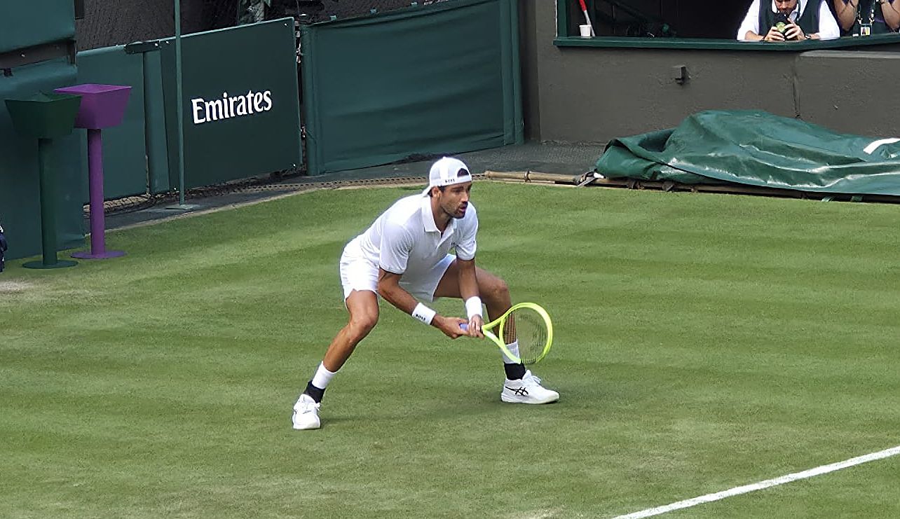Matteo Berrettini nella foto