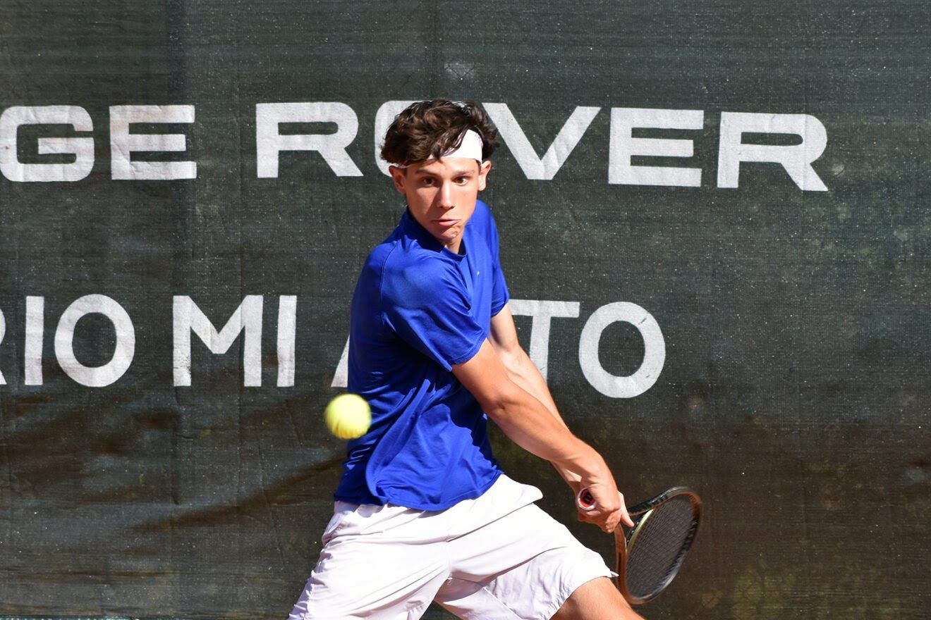 Lorenzo Berto, trevigiano di 17 anni, si è guadagnato un post nel main draw del 65° Trofeo Bonfiglio (foto GAME)
