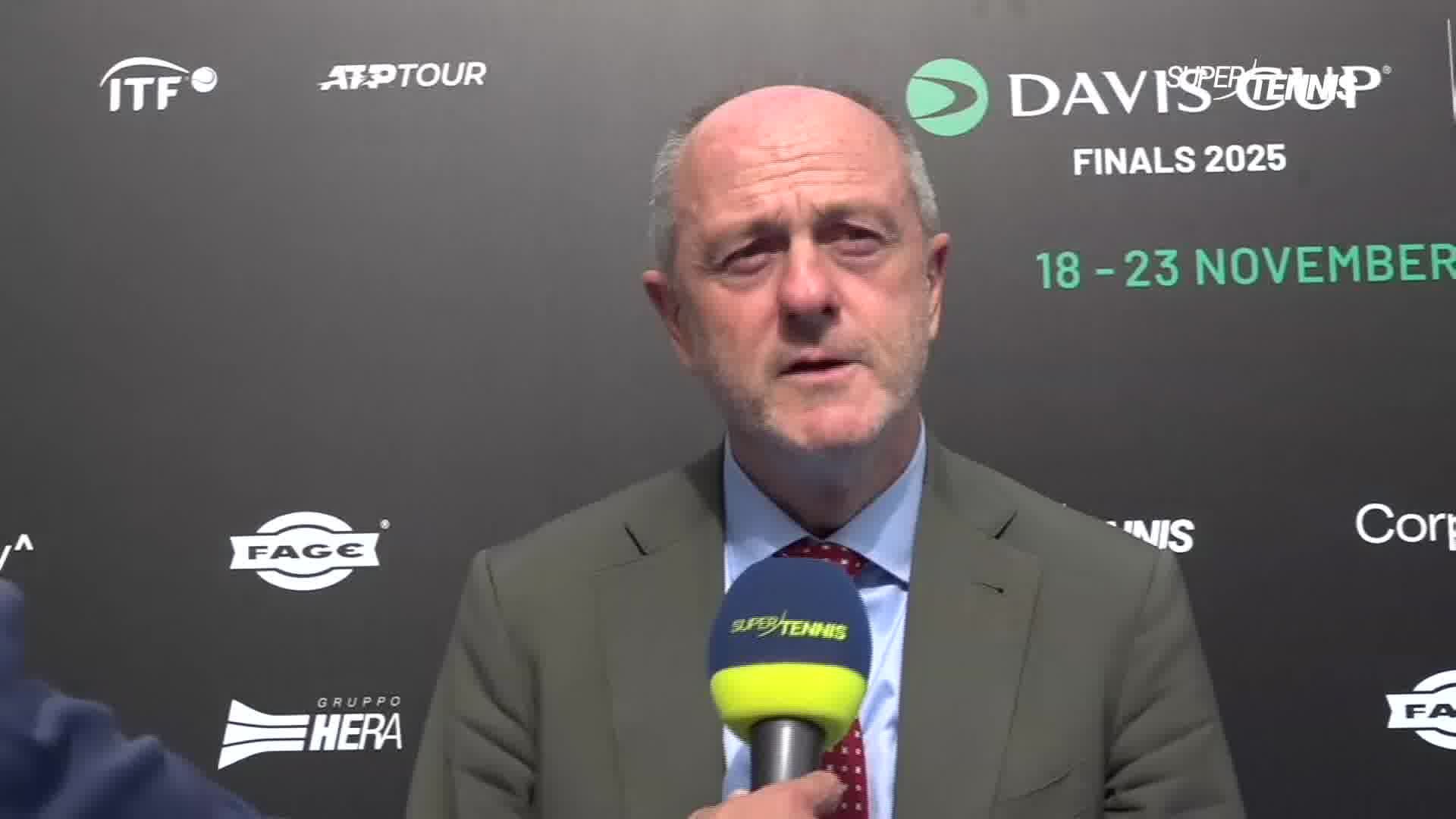 Angelo Binaghi (foto SuperTennis)