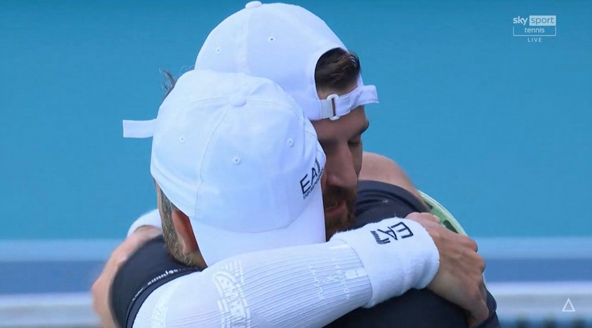 SImone Bolelli e Andrea Vavassori nella foto - Foto Getty Images