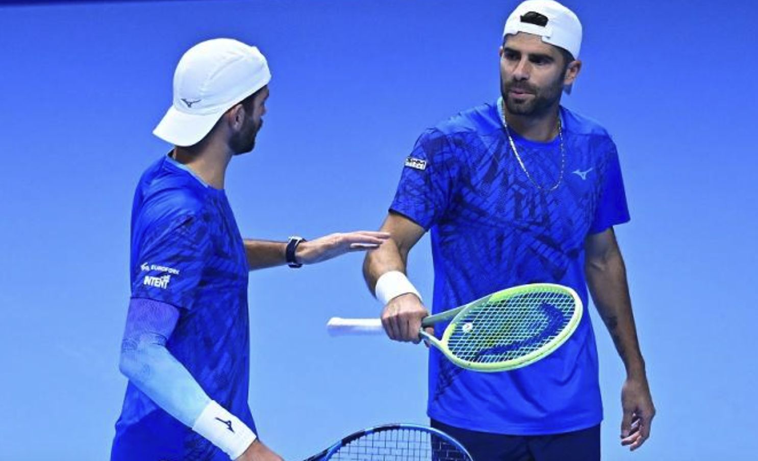 SImone Bolelli e Andrea Vavassori nella foto - Foto Getty Images