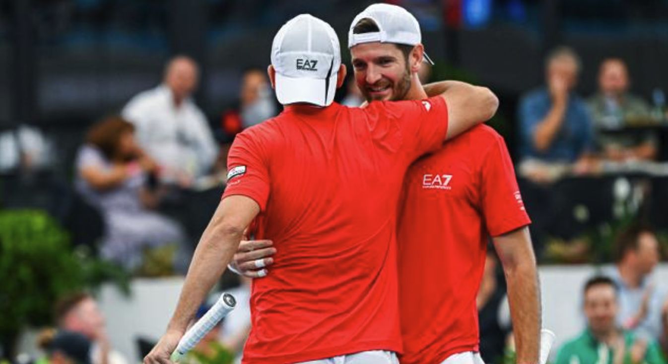 SImone Bolelli e Andrea Vavassori nella foto - Foto Getty Images