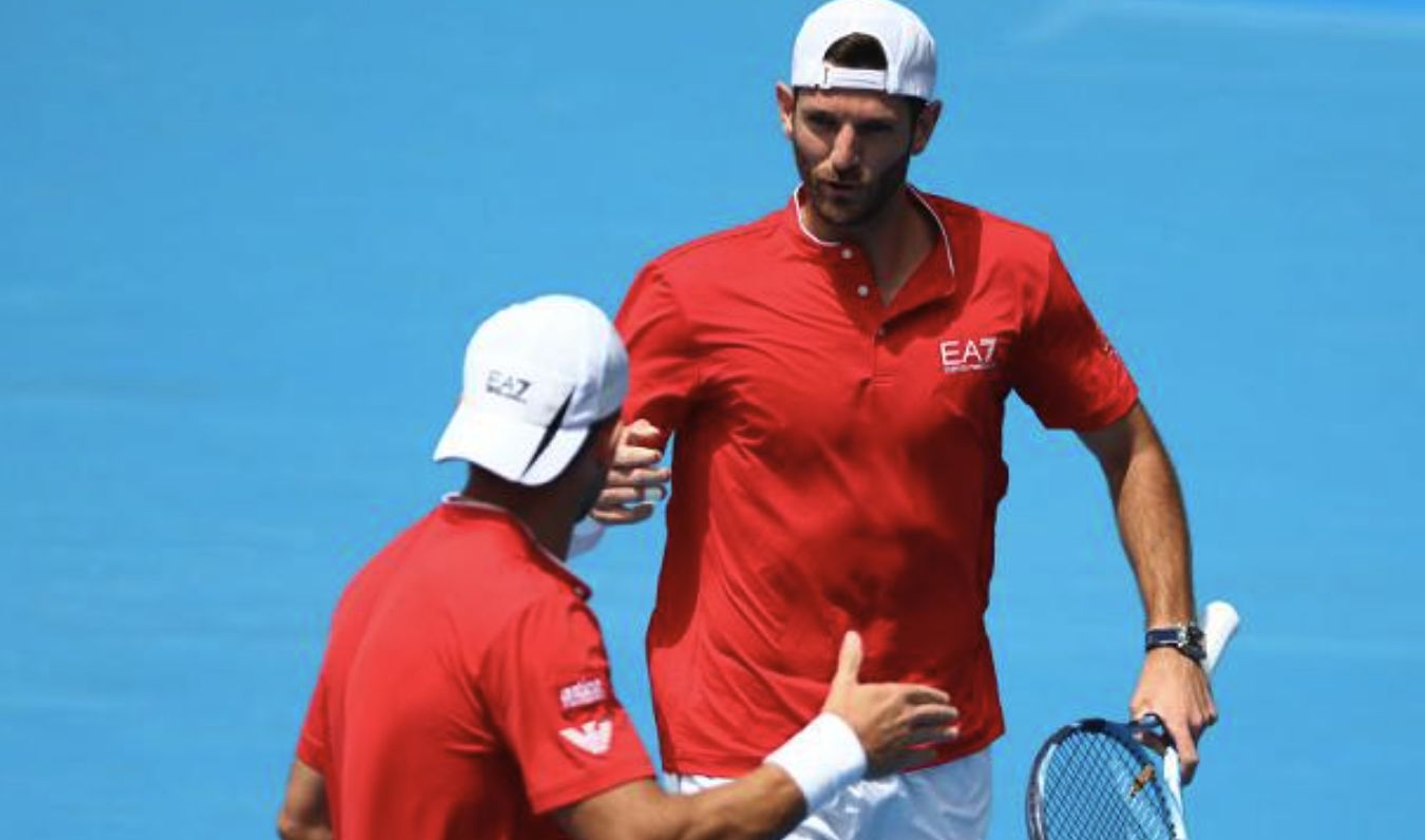 SImone Bolelli e Andrea Vavassori nella foto - Foto Getty Images