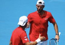 Bolelli-Vavassori: “Sconfitta che fa male, ma siamo tra le coppie più forti del mondo. Abbiamo iniziato molto tardi, ho dovuto fare l’antidoping alle tre del mattino” “