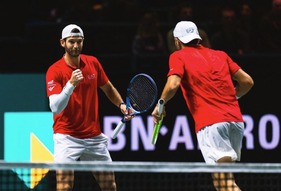 SImone Bolelli e Andrea Vavassori nella foto - Foto Getty Images