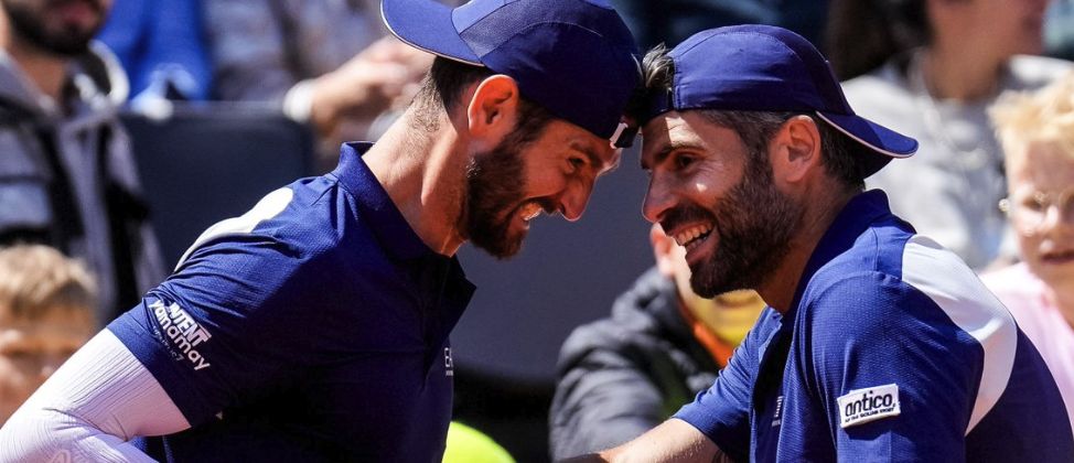 SImone Bolelli e Andrea Vavassori nella foto - Foto Getty Images