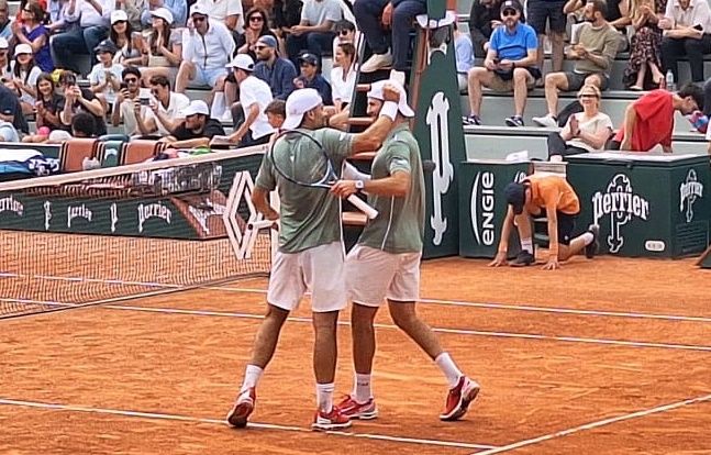 SImone Bolelli e Andrea Vavassori nella foto - Foto Patrick Boren