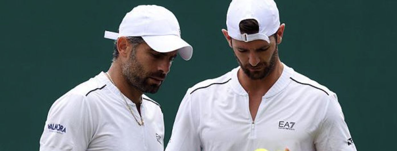 SImone Bolelli e Andrea Vavassori nella foto - Foto Getty Images