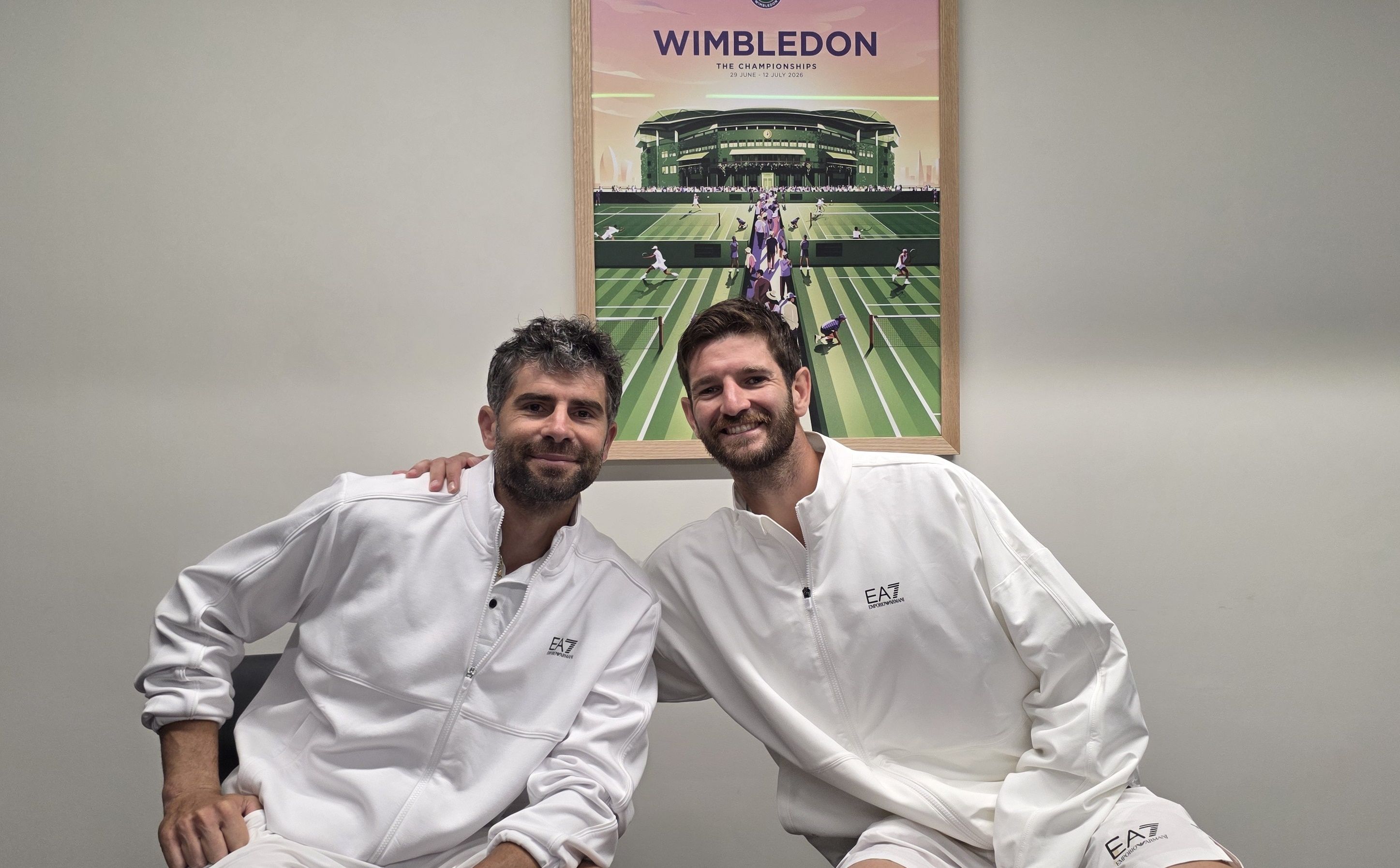 SImone Bolelli e Andrea Vavassori nella foto
