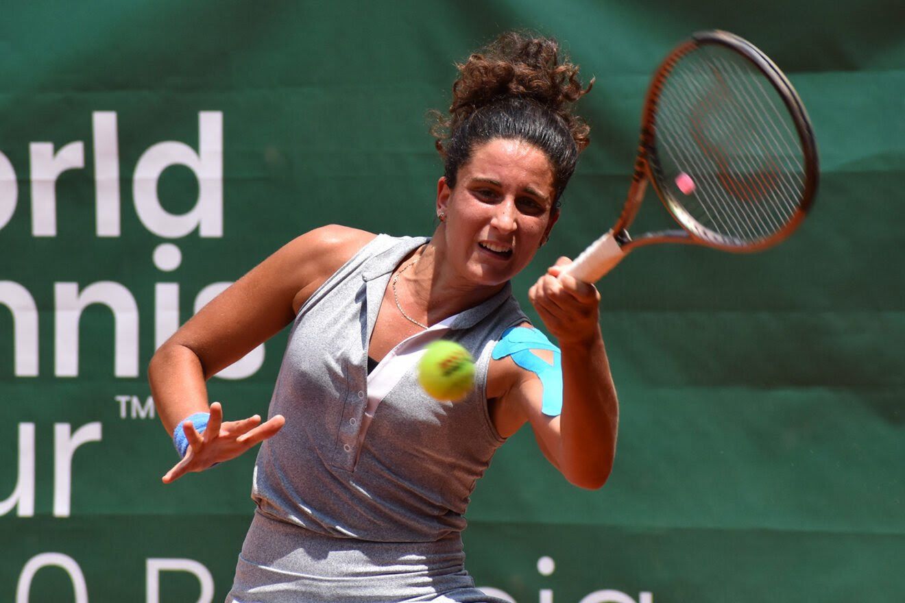 Angela Fita Boluda, classe 1999 da Valencia, ha raggiunto i quarti di finale degli Internazionali femminili di Brescia (foto GAME)