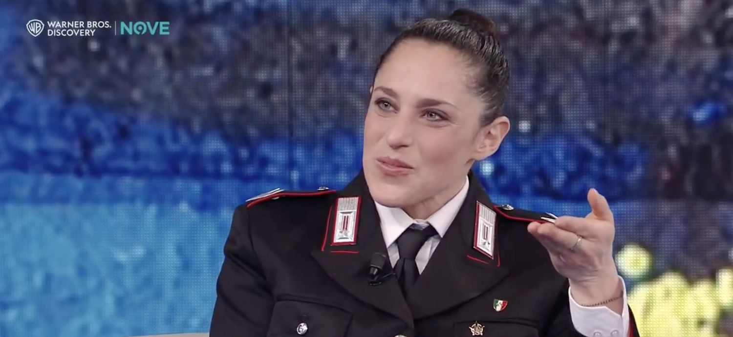 Federica Brignone a "Che tempo che fa"