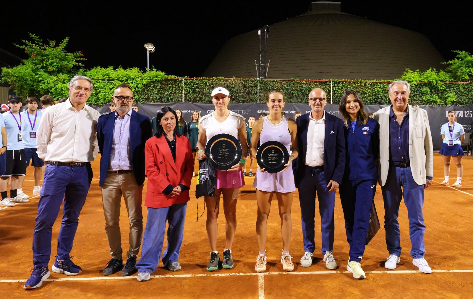 La premiazione di Kawa e Bronzetti