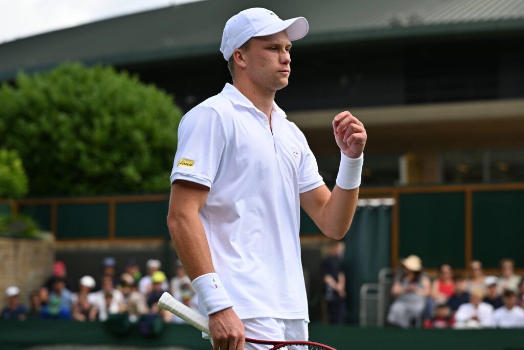 Jenson Brooksby a Wimbledon