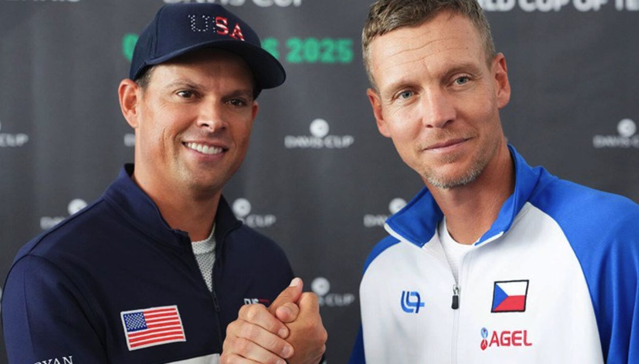 Bob Bryan (USA) / Tomas Berdych (CZE) Foto ITF