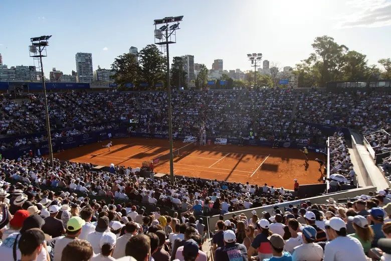 L'impianto dell'ATP 250 di Buenos Aires (foto La Nacion)