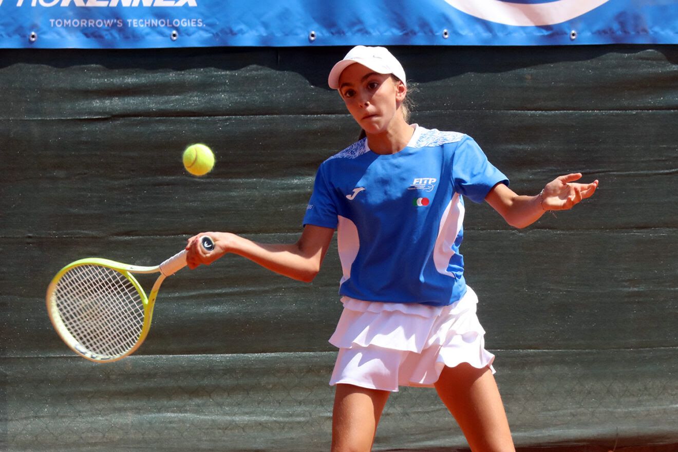 L&rsquo;azzurra Alice Carlinfante, protagonista nel successo dell&rsquo;Italia contro l&rsquo;Austria (foto Alvaro Maffeis)
