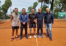 Un campione di Wimbledon in campo alla Polisportiva 2000: l’australiano Pat Cash prepara il connazionale Li Tu per la “CAME Cup – Città di Cervia”, Challenger ATP al via il 17 maggio