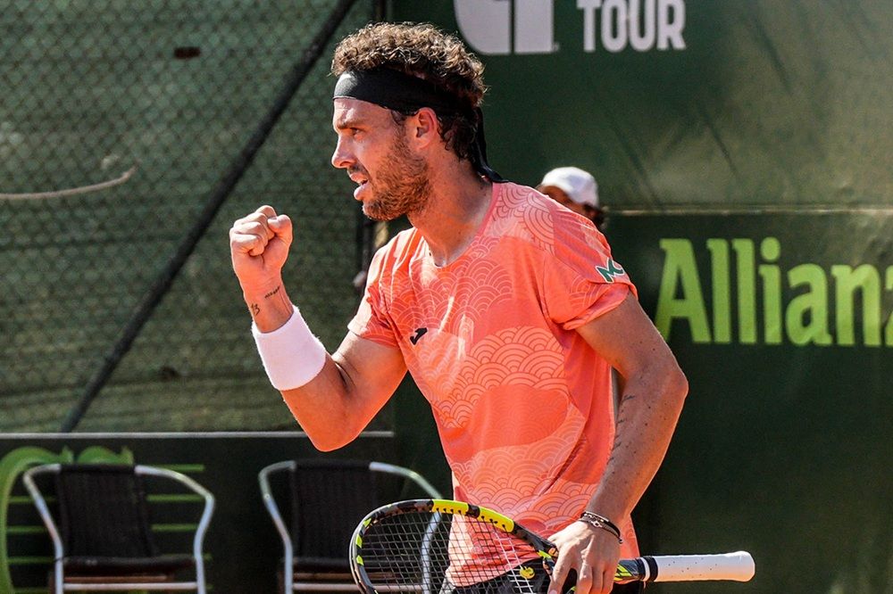 Marco Cecchinato nella foto - Foto Francesco Peluso