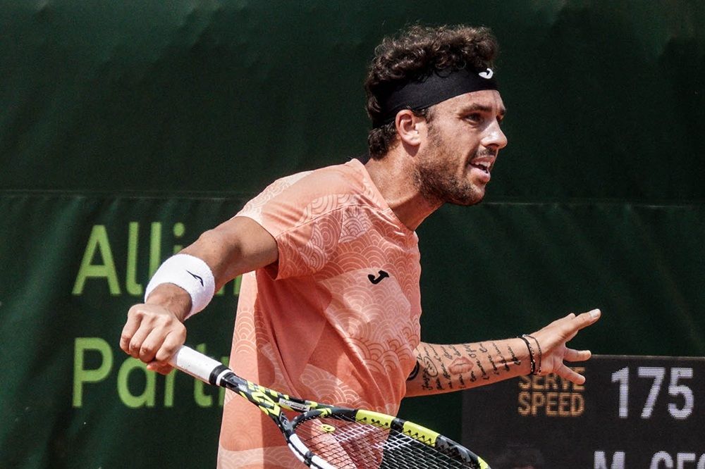 Marco Cecchinato nella foto - Foto Francesco Peluso