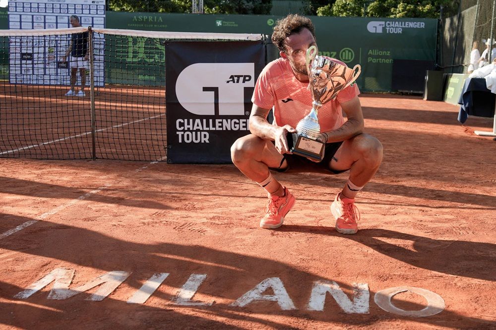 Marco Cecchinato nella foto - Foto Francesco Peluso