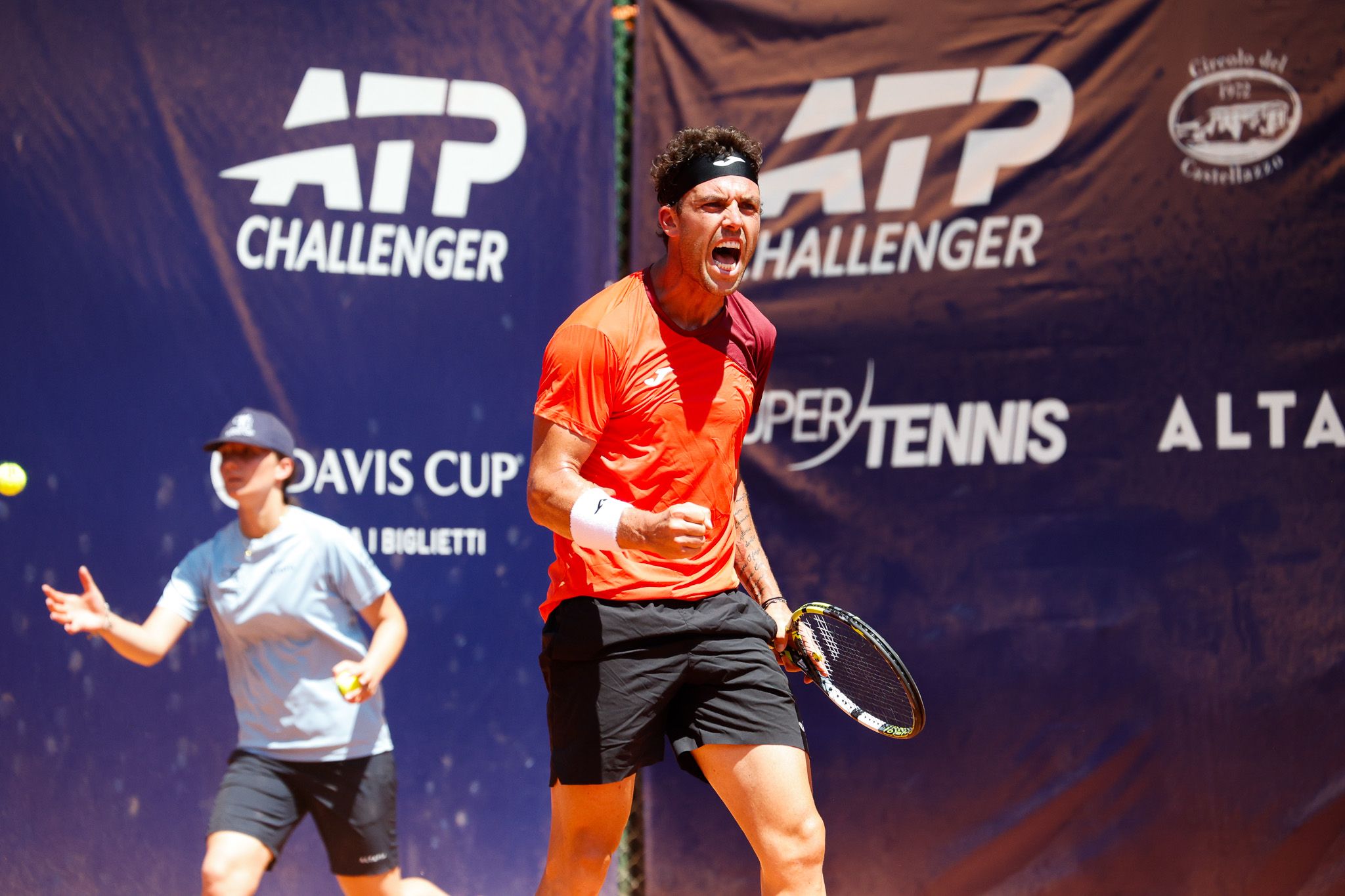 Marco Cecchinato nella foto