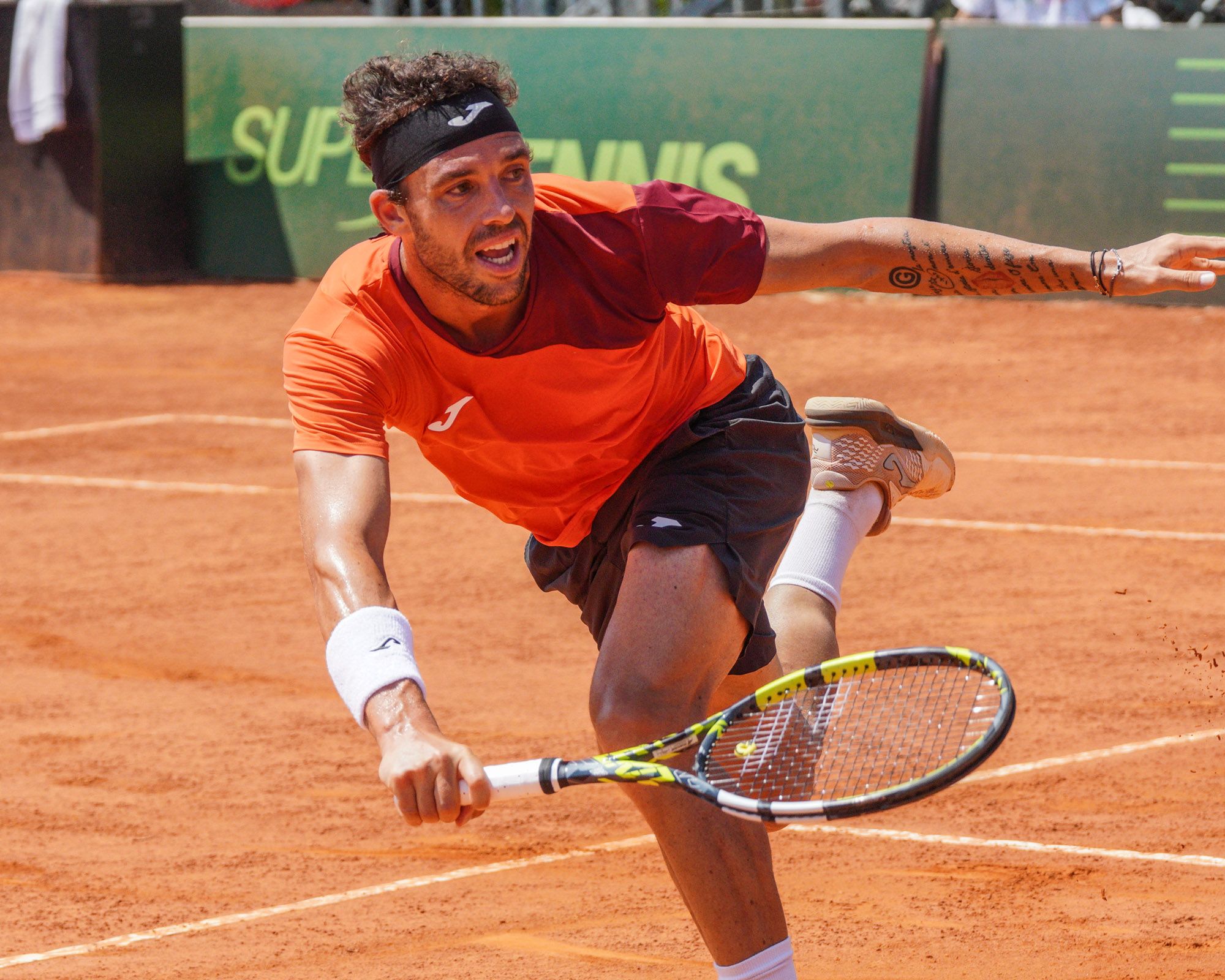 Marco Cecchinato nella foto - Foto Francesco Peluso