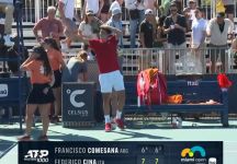 Federico Cinà supera Comesana al debutto: primo successo in carriera nel Masters 1000 e circuito maggiore ed anche primo 2007 a vincere una partita in un livello di questa portata