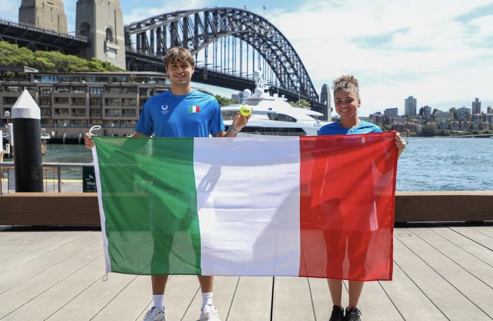 Flavio Cobolli e Jasmine Paolini - Foto Getty Images