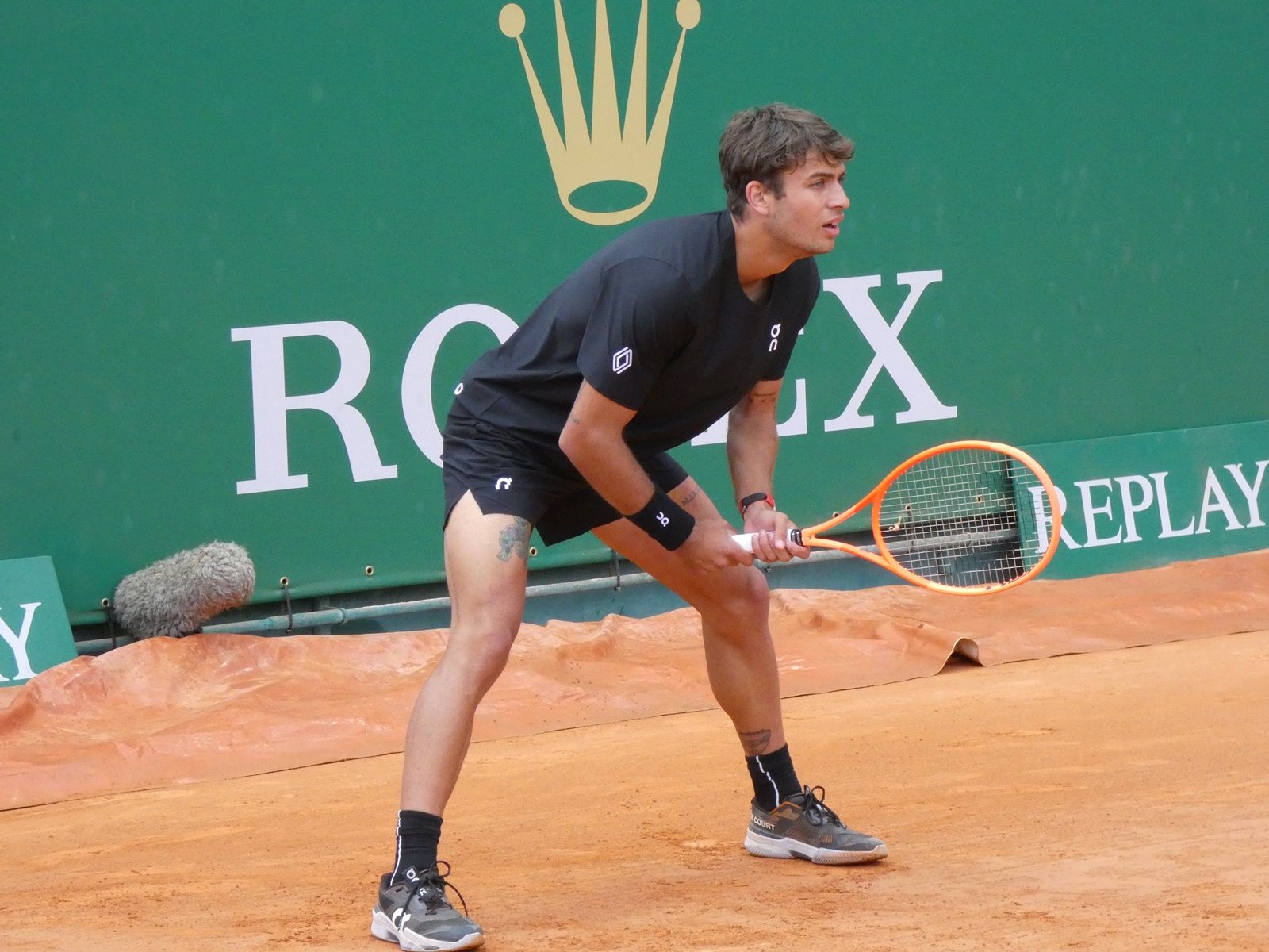 Flavio Cobolli a Monte Carlo (foto Patrick Boren)