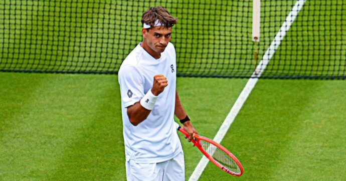 Flavio Cobolli a Wimbledon - Foto Getty Images