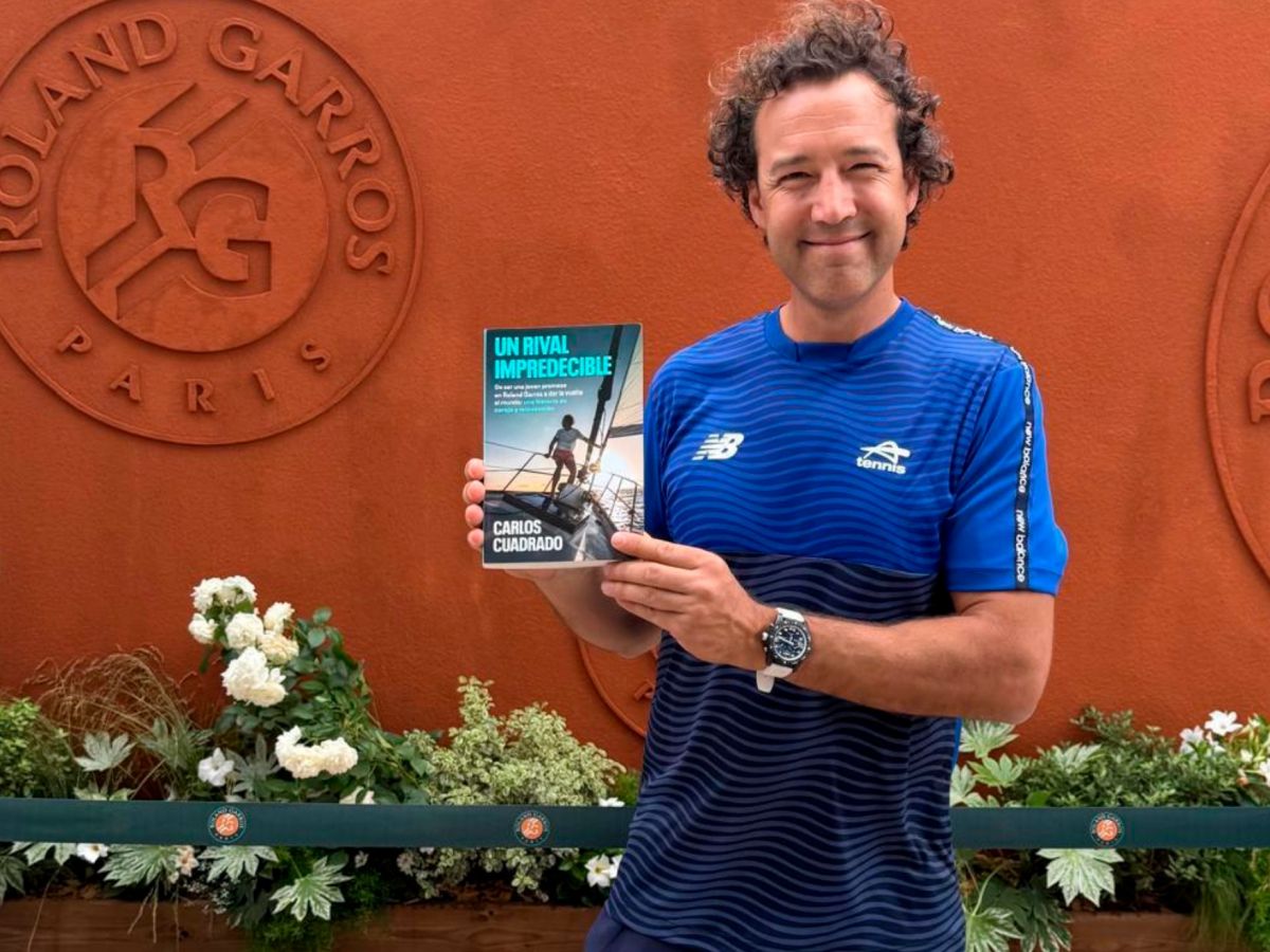 Carlos Cuadrado, con il suo libro