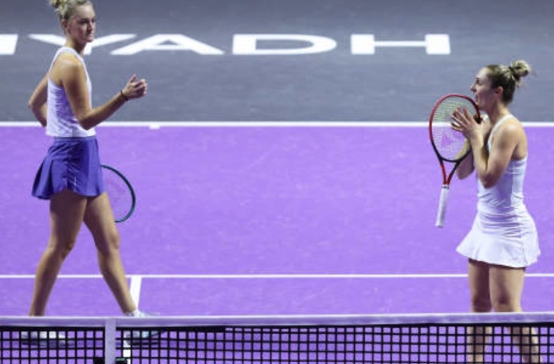 Dabrowski e Routliffe campionesse di doppio alle WTA Finals 2024 - Foto getty images