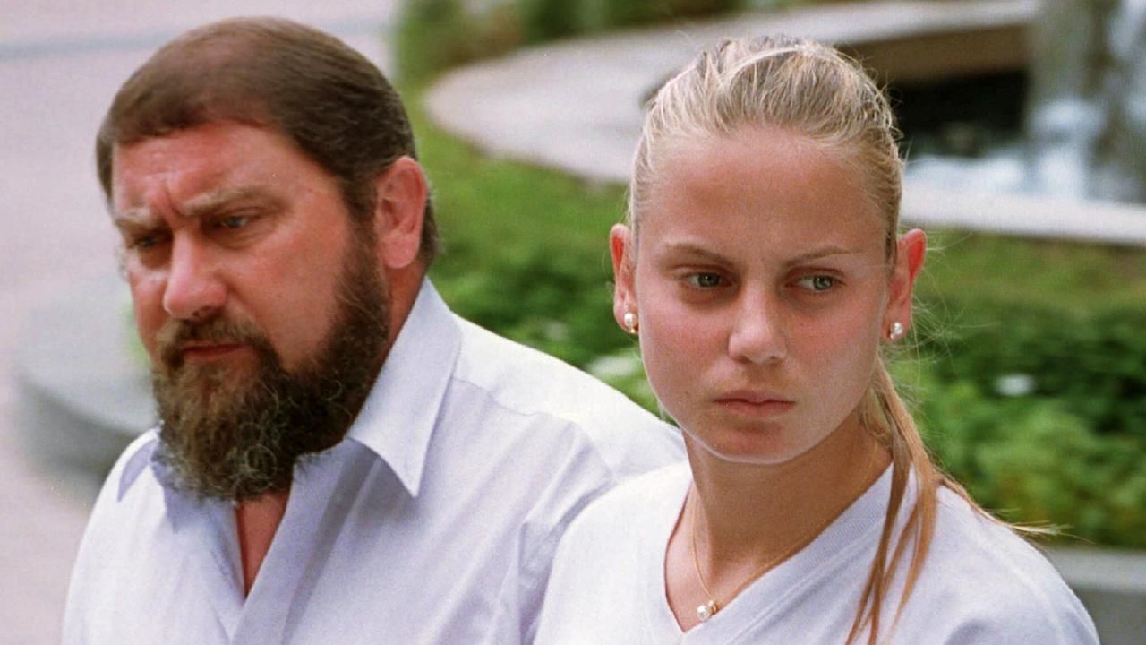 Damir Dokic con la figlia Jelena